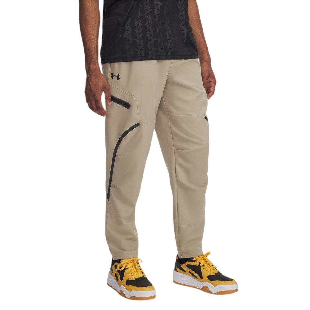 Under Armour Men's Unstoppable Cargo Pants - Khaki/Black - KHAKI/BLACK